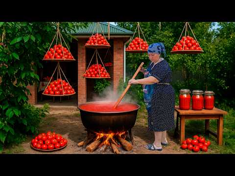 Fresh Tomatoes to Perfect Paste | Homemade Paste Recipe