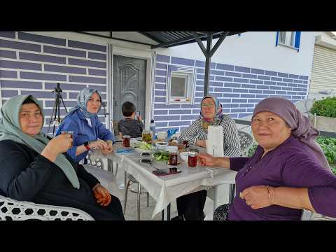 MİSAFİRLERİMİZE SEMAVRDE ÇAY AKRABALARIMIZ GELDİ EVİMİZİ