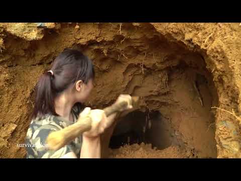 Build underground survival shelters, catch stream snails,