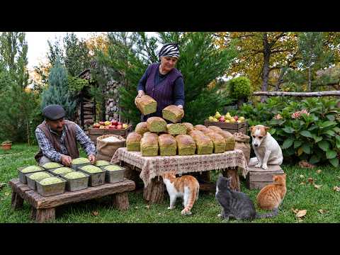 Baking Green Bread with Fresh Spinach | Rustic Village