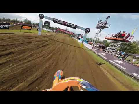 Jimmy Decotis 125cc Wide Open, Deschambault Moto 2, Triple