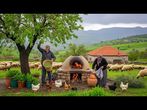Living simply and warmly in a Palestinian mountain village