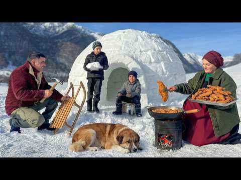 Traditional Smoked Chicken In The Faraway Mountains