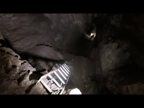 Exploring Huge Gold Mine With Flooded Lower Section