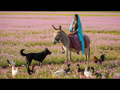 Village Life In Iran: Amazing Cooking & Donkey Riding