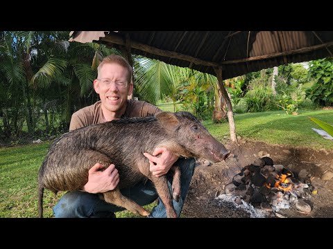 10 Day Hawaii Adventure - Cooking Feral Pigs & Polynesian
