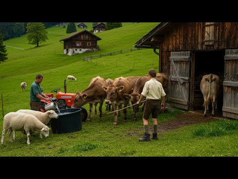How do people live in Swiss Alpine villages? Heirs of the