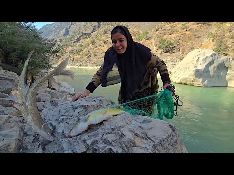 Catching giant fish from the river : The most fascinating