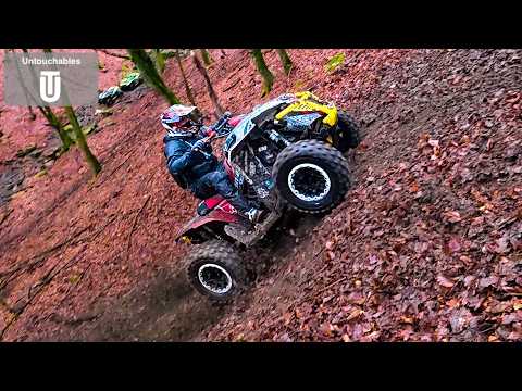 Steep Muddy Hill Climb KAMIKAZE Rider