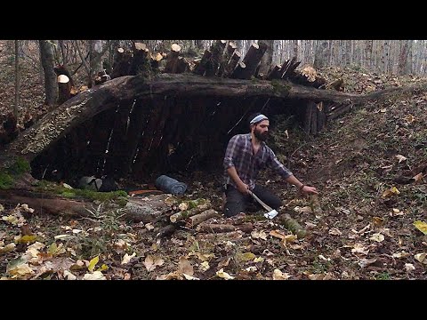 surviving in the wild-notarp-no sleeping bag: solo camping