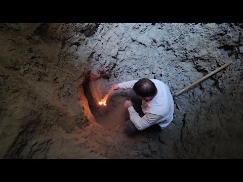 ALTIN MADENİNDE İŞLENİP SAKLANAN ALTINLARIN OLDUĞU