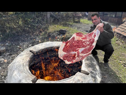 Huge Beef Leg weighing 20 KG Meat Dish For The Whole