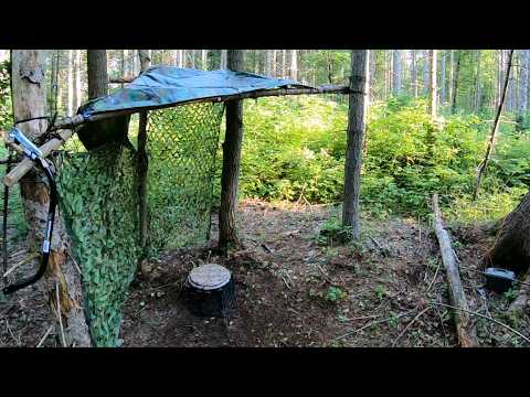 I Built A Hidden Bathroom At My Secret Campsite