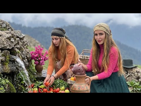 Cooking Liver in the Mountains | Traditional Rural Life &