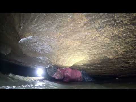 26 Mile Long Cave Behind Secret Swimming Hole