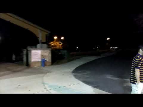 BMX crash down stairs pain in the butt