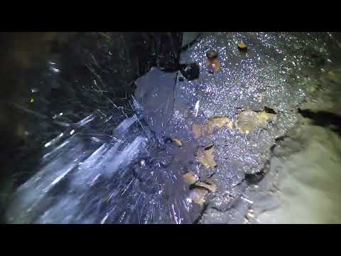 Exploring A Double Waterfall Cave