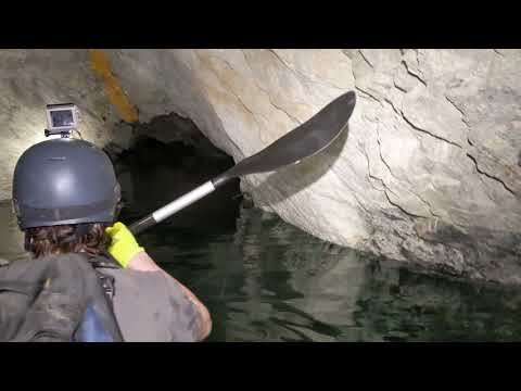 Kayaking Crystal Clear Water Labyrinth Huge multilevel Mine