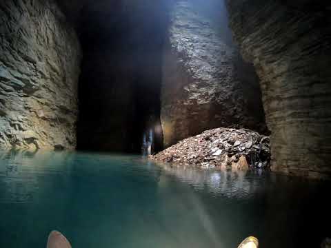 Kayaking The Biggest Underground Room And Pillar Mine