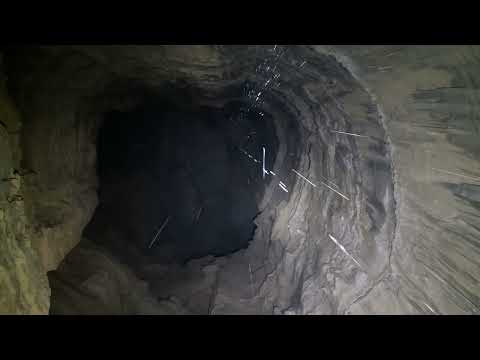 Tight Squeeze Leads To 100 Foot Waterfall