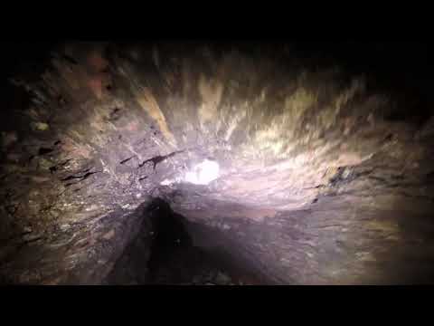 Very Steep Short Gold Mine Shaft in GA