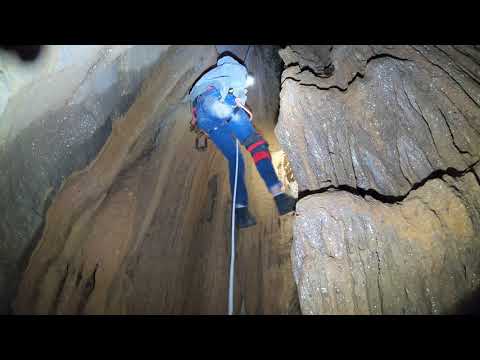 Caver Hit By A Falling Rock