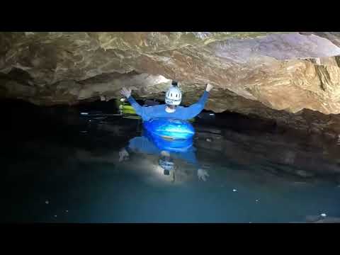 Kayaking In A Giant Underground Marble Mine