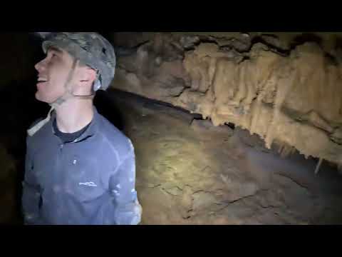 200 foot Deep sinkhole In The Woods