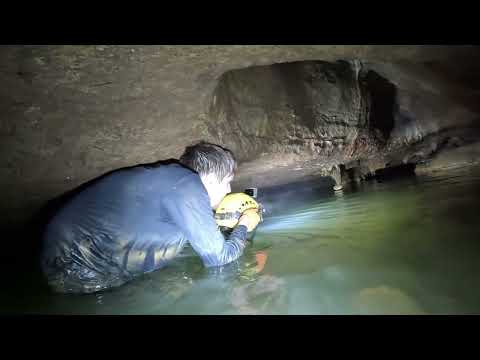 Gated Cave Has Mysterious Blue Hole Inside