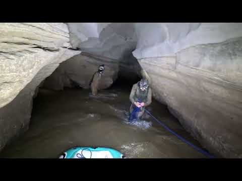 Flash Flood Rips Through A Cave