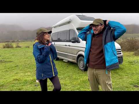 SAĞANAK YAĞMURDA EV KONFORUNDA KARAVAN KAMPI