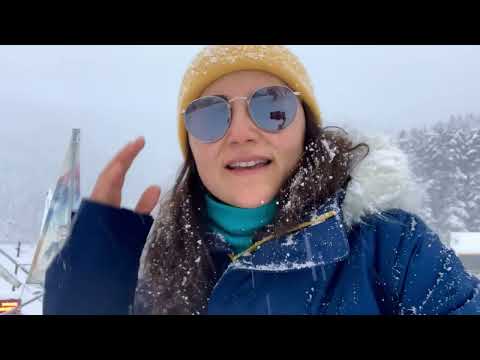 KAR FIRTINASINDA KARAVAN İLE KAMP HERŞEY DONDU EXTREME COLD