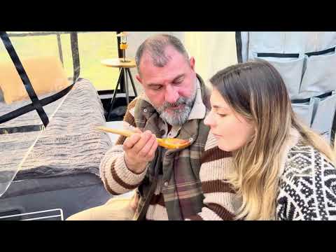 ODALI ÇADIRLA YAĞMURDA LÜKS KAMP