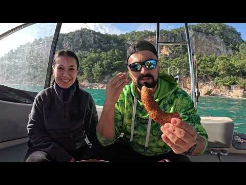 Denizde Kahvaltı Kamp Balık Keyfi