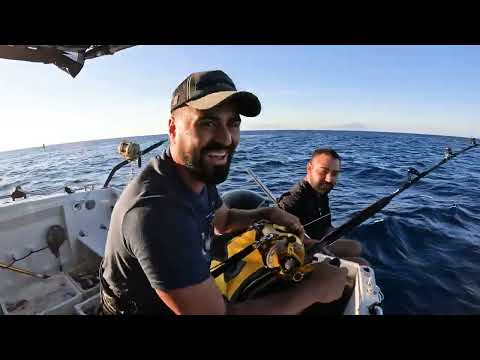 İnce Takımla Dev Balık Yakaladık Giant Tuna Fishing