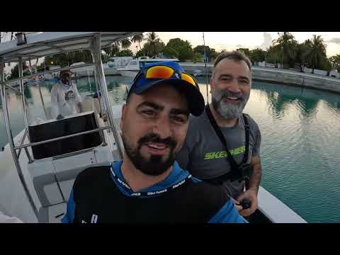 Maldivler de Rekor Balık Yakaladık Giant Trevally ve