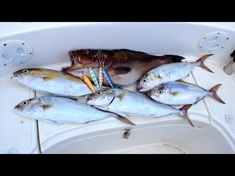Rengarenk Jiglerle Harika Balıklar Yakaladık Summer Jigging