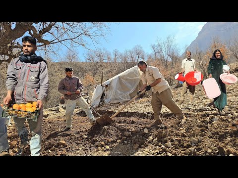 Jahangir and Hossein s big challenge building a car park in