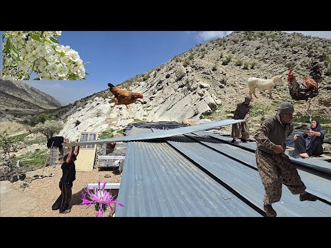 The strange secret of mountain nomads Installing iron