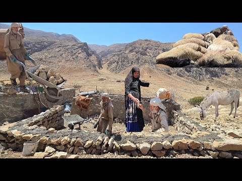 The power of nature and human skill Building stone walls