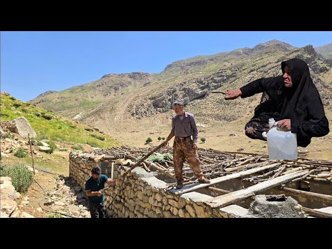 Nomadic Life Jahangir s Effort to Build a Shelter Roof with