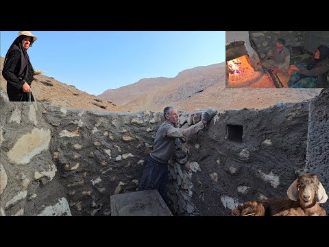 Cementing a bathroom for strength in the mountains Nomadic