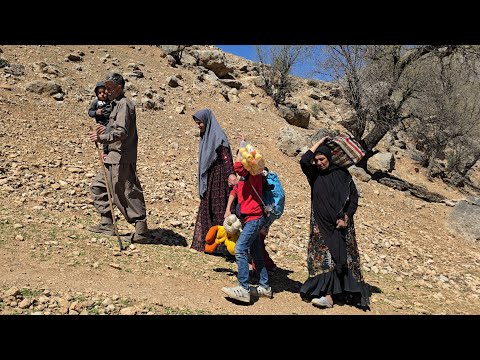 Iran nomadic life Maryam and Jahangir s joy when their