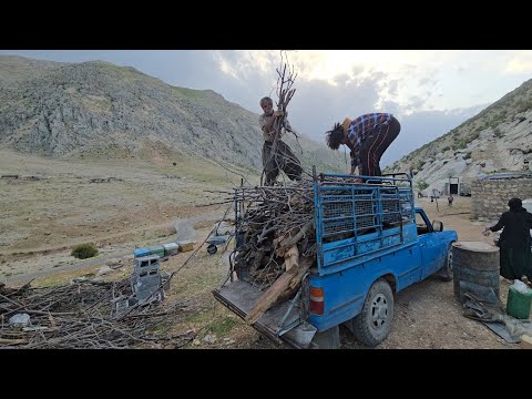 We had to go to Garmsir to get firewood and stay warm