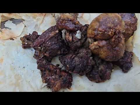 Nomadic life Bringing supplies to build a shelter in the
