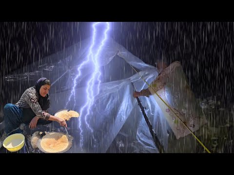 Jahangir and Maryam s efforts to withstand heavy mountain
