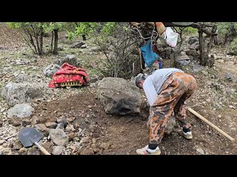 Iran nomadic Life Building a Cozy Shelter for Chickens on a