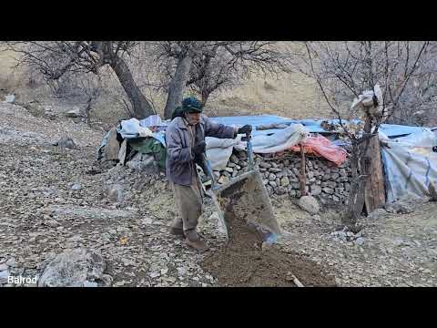 Building a dream shelter for baby goats Jahangir s hand