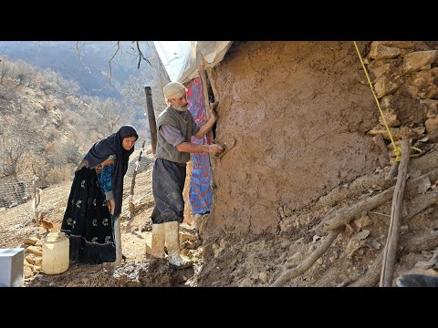 Iran nomadic life Jahangir finished the front walls of the