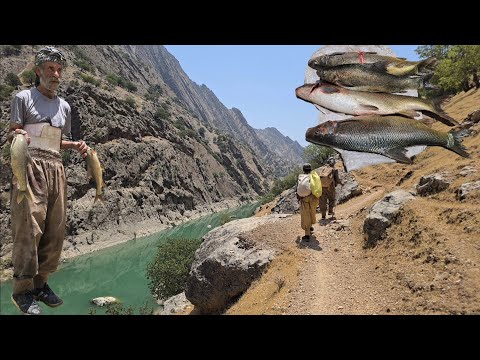 Spectacular adventure on the Khersan River Nomadic fishing